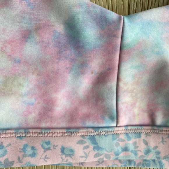 LoveShackFancy x Bandier mixed print bra sz s - Picture 5 of 5